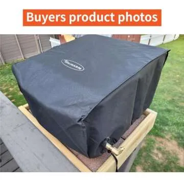 Cover for Blackstone 22 inch Griddle Water Resistant 600D Polyester Heavy Duty Flat top 22" Gas Grill Cover Exclusively Fits Blackstone 22" Griddle Cooking Station-22in Griddle with Hood Cover