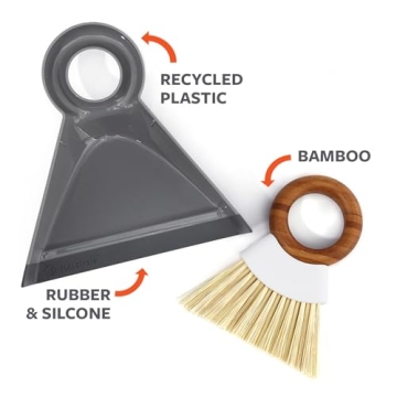 Full Circle Tiny Team Mini Broom and Dustpan Set