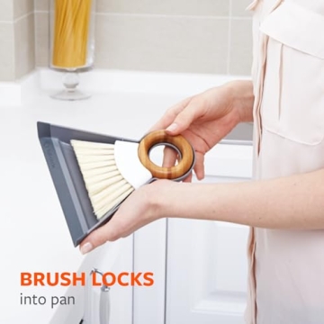 Full Circle Tiny Team Mini Broom and Dustpan Set