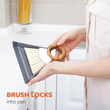 Full Circle Tiny Team Mini Broom and Dustpan Set