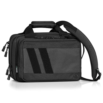 Savior Equipment Specialist Series Mini Range Bag - Tactical Dual Pistol Carrier with Lockable Zippe...
