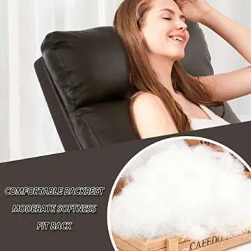 Modern Recliner Chair for Living Room with Massage Function