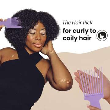 Tangle Teezer Hair Pick for Curly Hair - Volume & Lift