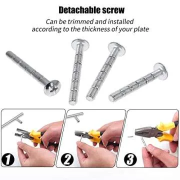 Aybloom Stainless Steel Cabinet Handles Set of 30