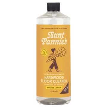 Aunt Fannie's Ultra Concentrated Hardwood Floor Cleaner, Vinegar-Free Plant Based Hardwood Floor Cle...