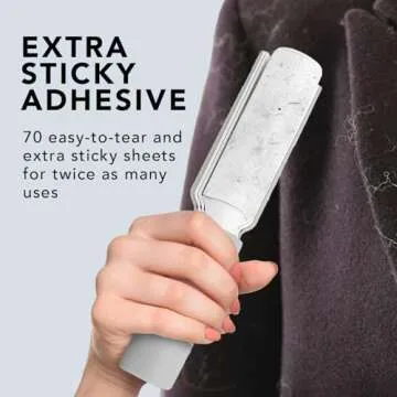 Flint Plus Retractable Lint Roller for Pet Hair