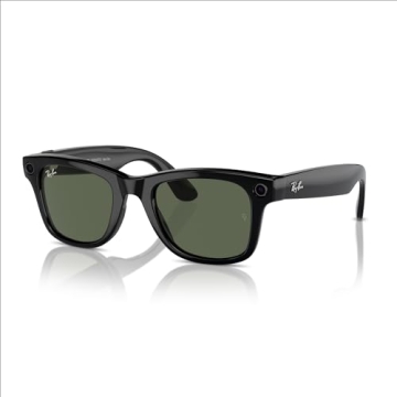 Ray-Ban Wayfarer Smart Glasses in Shiny Black