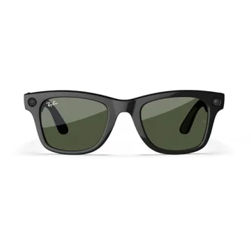 Ray-Ban Wayfarer Smart Glasses in Shiny Black