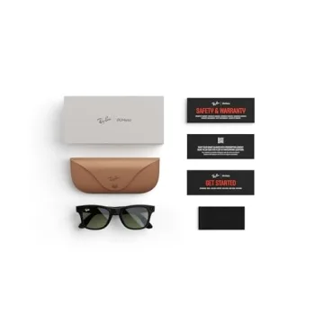 Ray-Ban Wayfarer Smart Glasses in Shiny Black