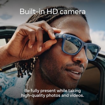 Ray-Ban Wayfarer Smart Glasses in Shiny Black