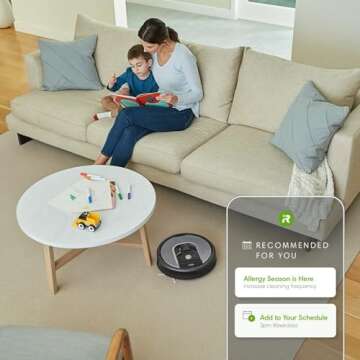 iRobot Roomba E6 (6199) Robot Vacuum - Wi-Fi Connected, Compatible with Alexa, Ideal for Pet Hair, C...