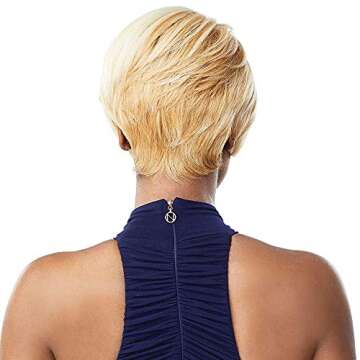 Sensationnel What lace 13x6 Wigs - keshona lacefrontal hand tied glueless synthetic with natural density preplucked hairline (350 COPPERRED)