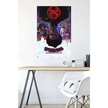Trends International Marvel Spider-Man: Across the Spider-Verse - Official One Sheet Wall Poster, 34L x 22.4W, Unframed Version