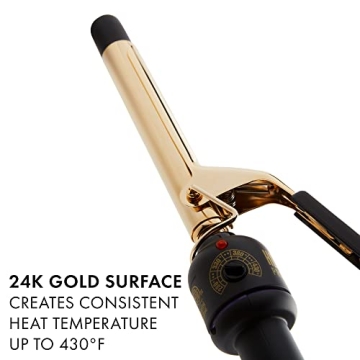 Best HOT TOOLS 24K Gold Curling Iron for Defined Curls