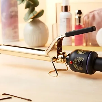 Best HOT TOOLS 24K Gold Curling Iron for Defined Curls