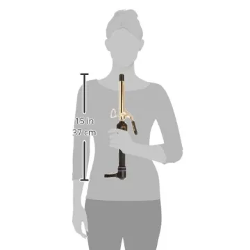 Best HOT TOOLS 24K Gold Curling Iron for Defined Curls