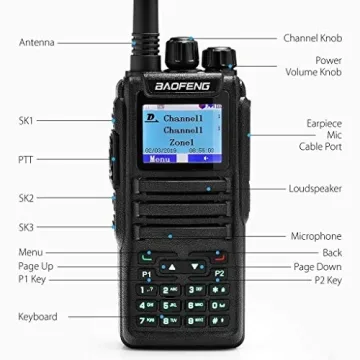 Baofeng DM-1701 Dual Band Two Way Radio for All Users