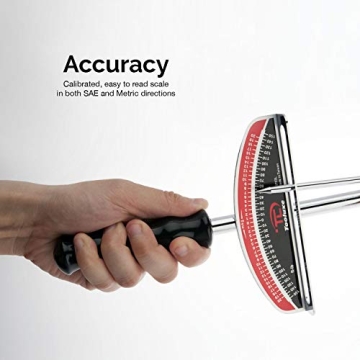 Tooluxe Dual Drive Beam Torque Wrench 3/8" & ½"