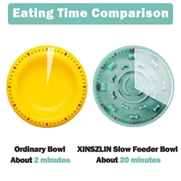 Silicone Slow Feeder Dog Bowl with Suction Cup for Healthy Eating