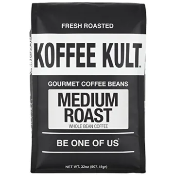 Koffee Kult Medium Roast Coffee - Smooth and Flavorful Beans