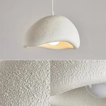 Scandinavian Pendant Light - Modern Beige White design