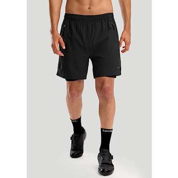 Men's Mountain Bike Shorts 3D Padded Loose-fit Biking Riding Cycling Bicycle Biker Cycle Padding Sho...