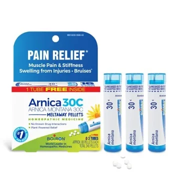 Boiron Arnica Montana 30C Homeopathic Medicine for Relief from Muscle Pain, Muscle Stiffness, Swelli...