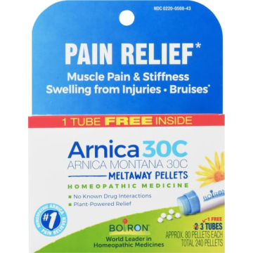 Boiron Arnica Montana Homeopathic Pellets for Pain Relief