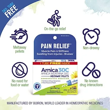 Boiron Arnica Montana Homeopathic Pellets for Pain Relief
