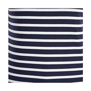 Nautica Women's Comfy V-Neck Striped T-Shirt for Every Occasion
