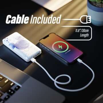 Mickey Mouse 10,000mAh Portable Charger for All Fans