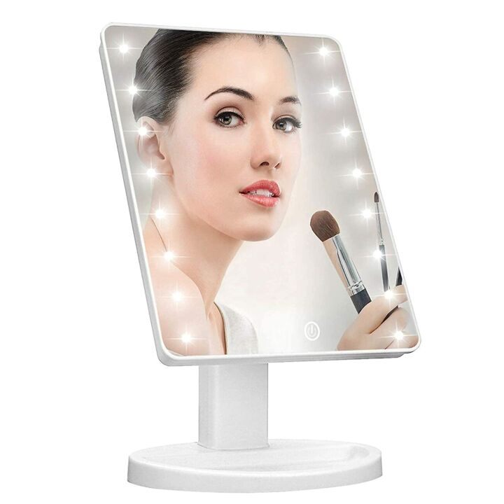 Adjustable Brightness Lighted Bathroom Mirror