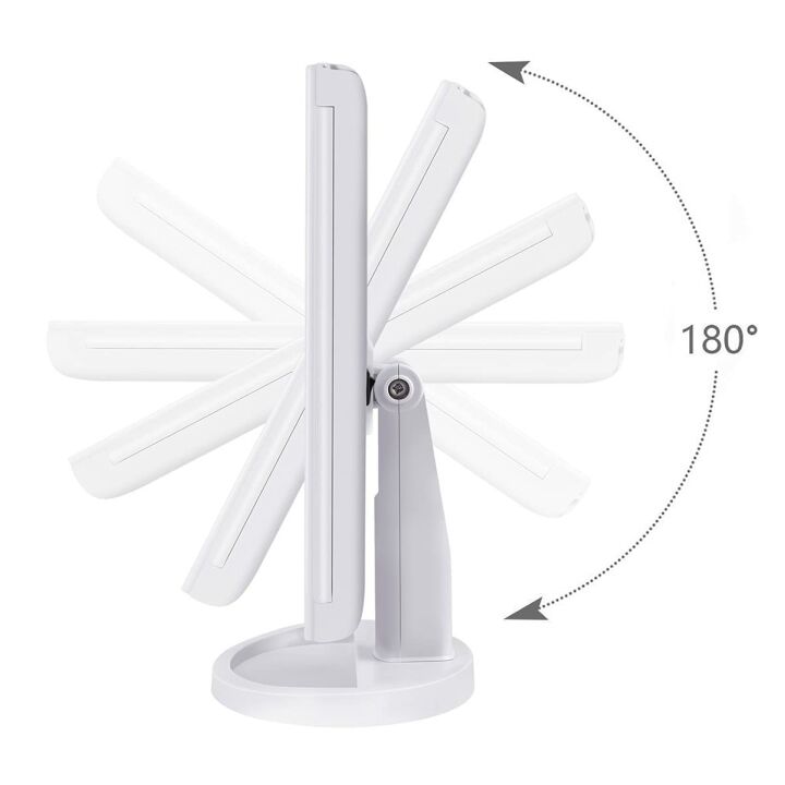 Adjustable Brightness Lighted Bathroom Mirror