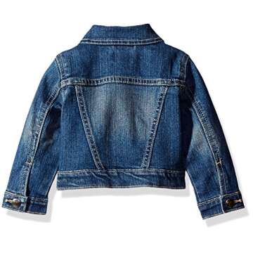 The Children's Place Baby Girls And Toddler Girls Basic Denim Jacket,China Blue,4T