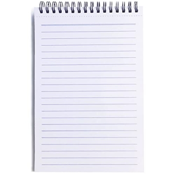 Quality Steno Pads with Thick Paper for Notes