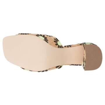 Coconuts Women's Kristin Black Daisy Sandals - Comfort & Style