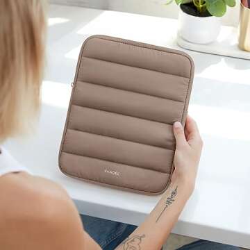 Vandel Original Puffy iPad Sleeve for 9-11 Inch Tablets