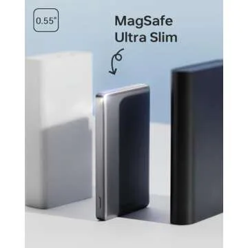 ULiXWH 10,000mAh MagSafe Power Bank - Ultra Slim, Fast Charging