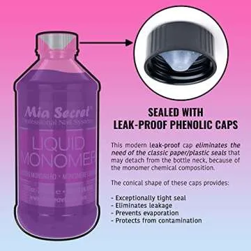 Mia Secret Liquid Monomer 32 oz for Acrylic Nails