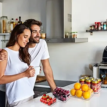 Fruit Storage Containers for Fridge Leak Proof Produce Saver