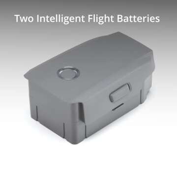 DJI Mavic 2 Enterprise Advanced Fly More Kit - Essentials Kit with Intelligent Self-Heating Batteries, Battery Chargers, Propellers, a Single-Shoulder Bag, and More