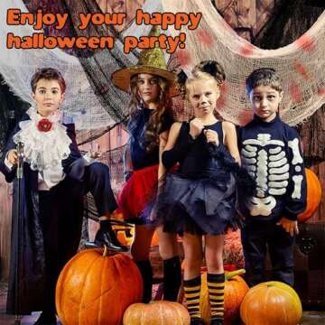 Xgunion Halloween Creepy Cloth 6Pcs 30×72inch Halloween Black Spooky Scary Creepy Gauze Cloth Halloween Decorations for Party Doorways Outdoors Decoration (3 Colors)