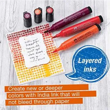 Faber-Castell Pitt Artist Pen Set - 15 Brush Markers Gift