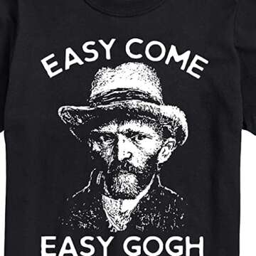 Instant Message Easy Come Easy Gogh T-Shirt for Men
