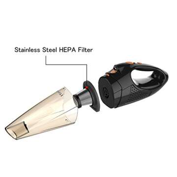 HOTOR Stainless Steel Filter, Durable Filter, Only Compatible with HOTOR Car Vacuum