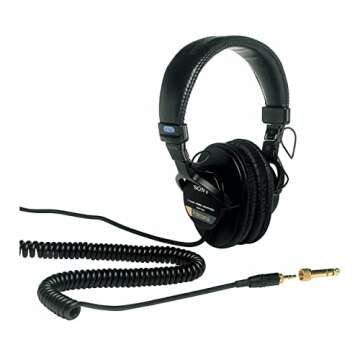 Sony DJ Headphones 4334205465 – Comfortable and Durable Sound Solution