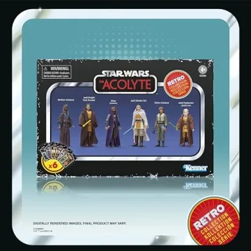 STAR WARS Retro Collection The Acolyte Multipack Action Figures
