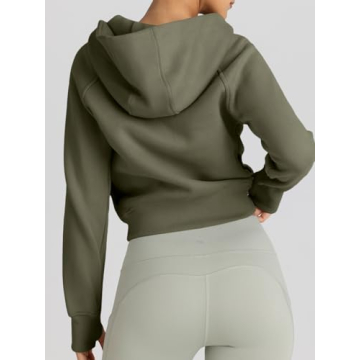 Trendy Women's Fleece Zip Up Hoodies for Cozy Fall Style