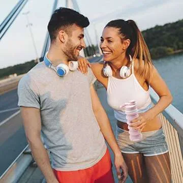 Collapsible Water Bottle Portable Reusable Silicone 19oz