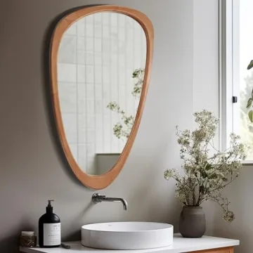HOMECOOKIN Asymmetrical Wall Mirror - Stylish Decor
